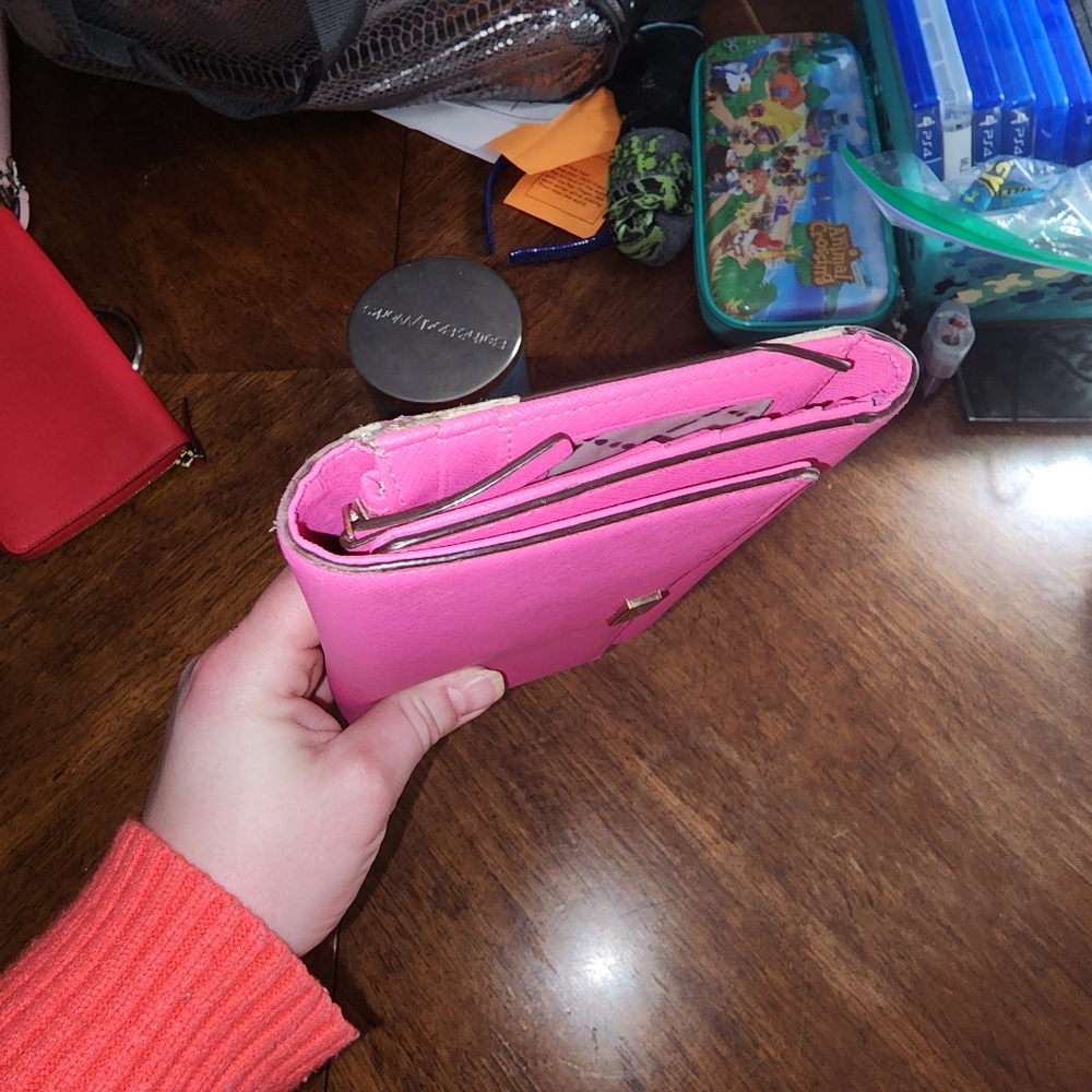 Pink Kate Spade Wallet XL - Picture 6 of 11